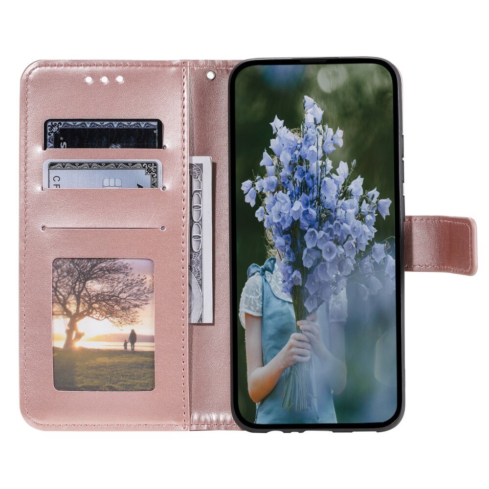 Sony Xperia 1 V Handytasche Mandala roségold