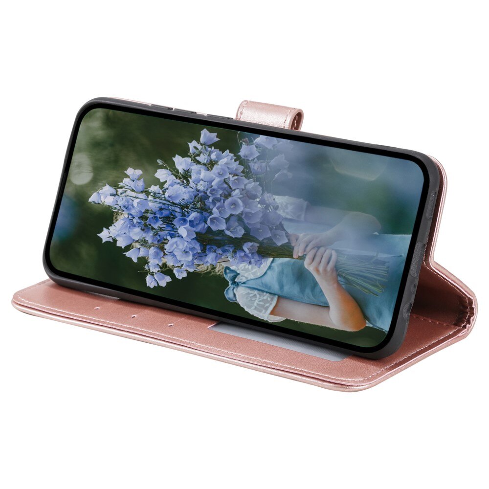 Sony Xperia 1 V Handytasche Mandala roségold