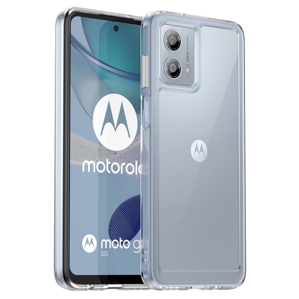 Motorola Moto G53 hybride Handyhülle Crystal Hybrid transparent