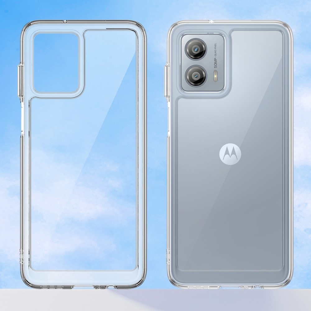 Motorola Moto G53 hybride Handyhülle Crystal Hybrid transparent
