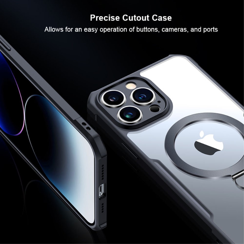 iPhone 14 Pro Hybrid-Hülle Bumper MagSafe schwarz