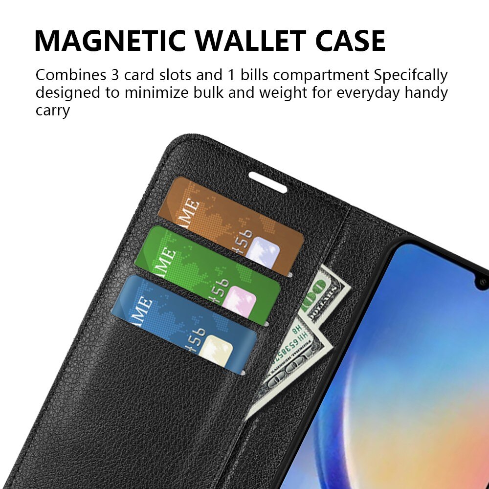 Samsung Galaxy A34 Handytasche Schwarz