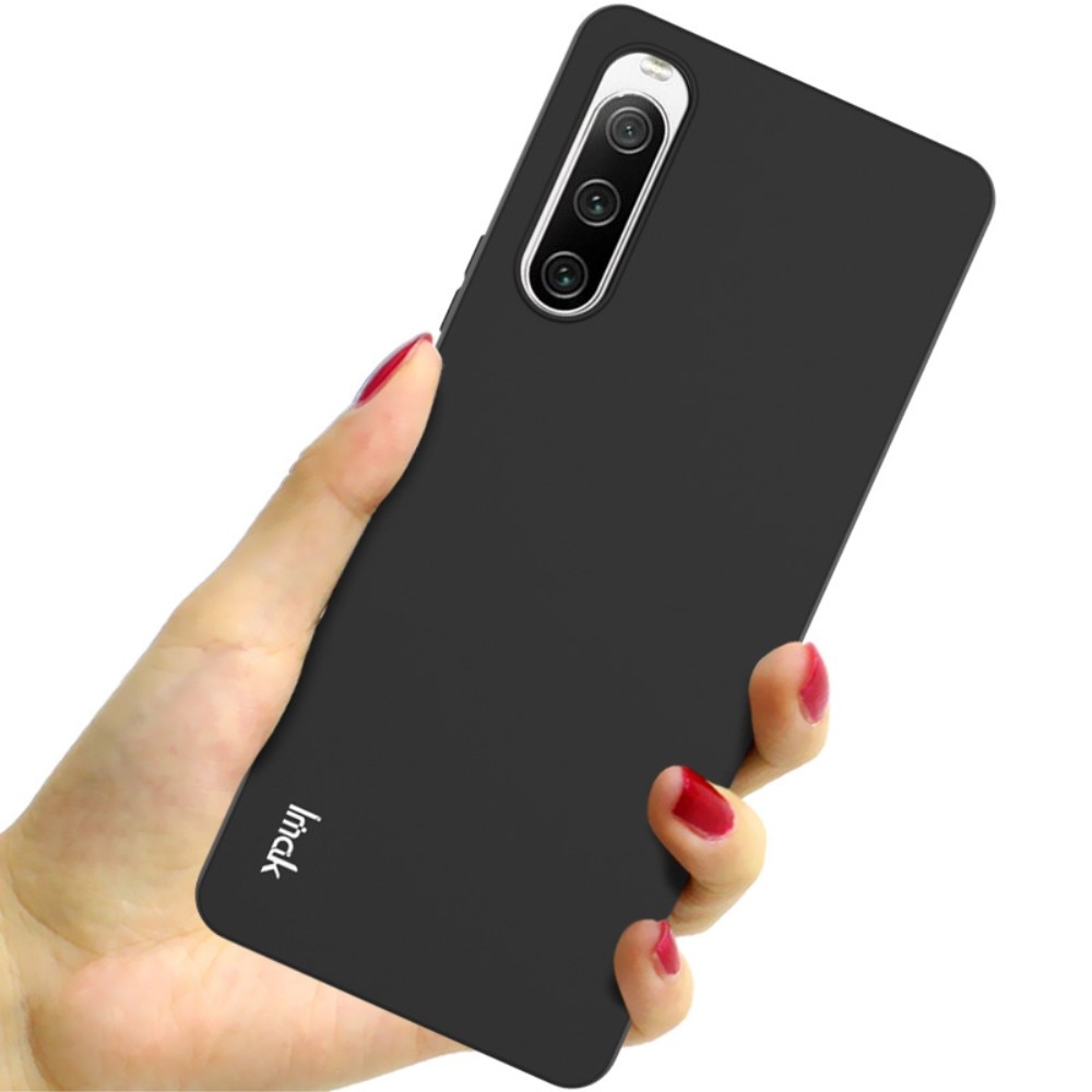 Frosted TPU Case Sony Xperia 10 V schwarz