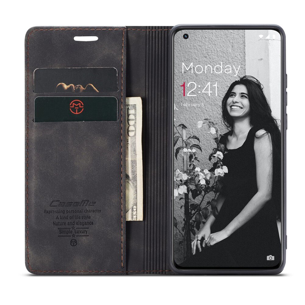 Slim Portemonnaie-Hülle OnePlus 11 schwarz