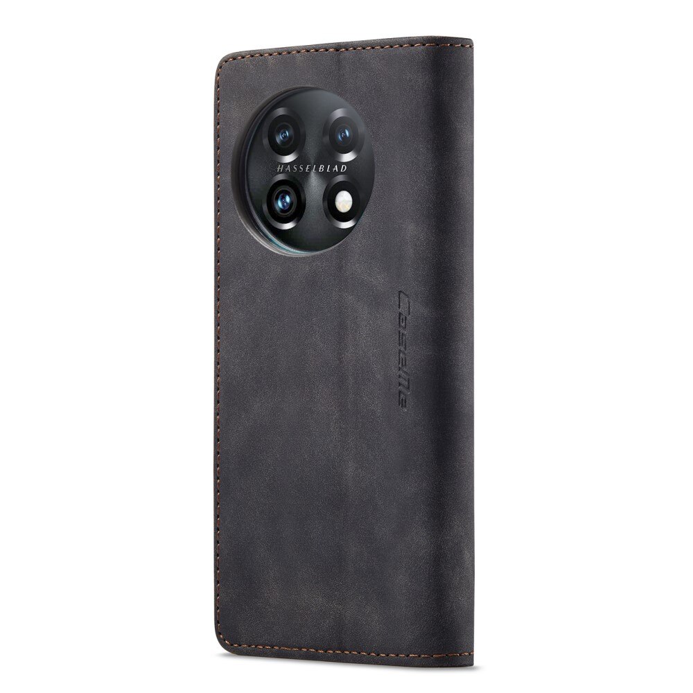 Slim Portemonnaie-Hülle  OnePlus 11 Schwarz