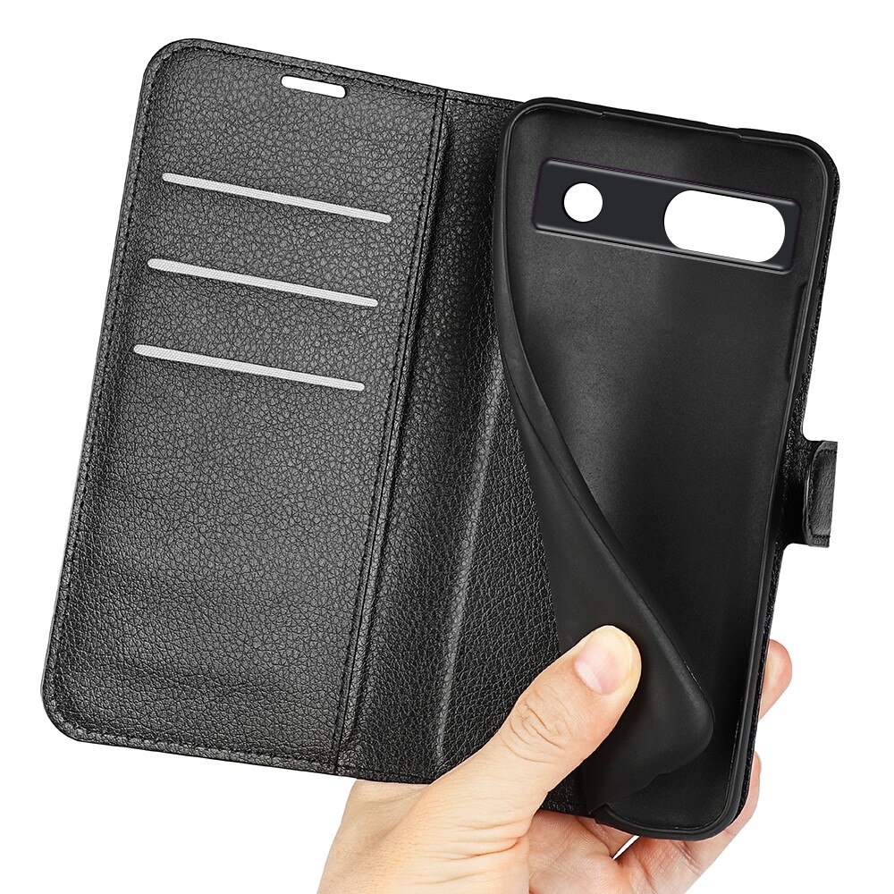 Google Pixel 7a Handytasche Schwarz