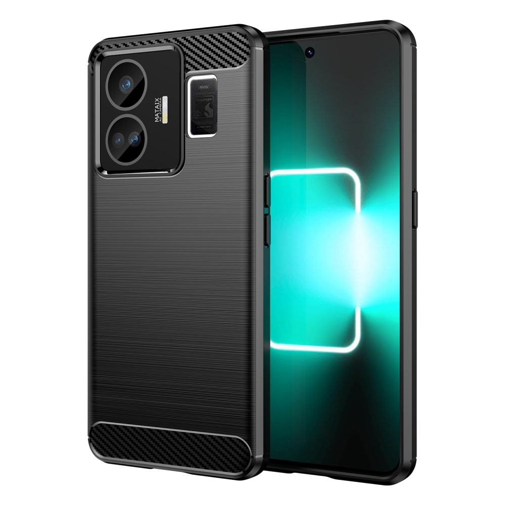 Realme GT3 Hülle TPU Brushed Black