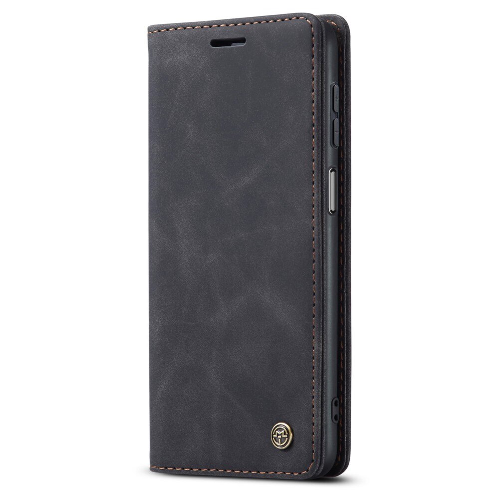 Slim Portemonnaie-Hülle Samsung Galaxy A24 Schwarz