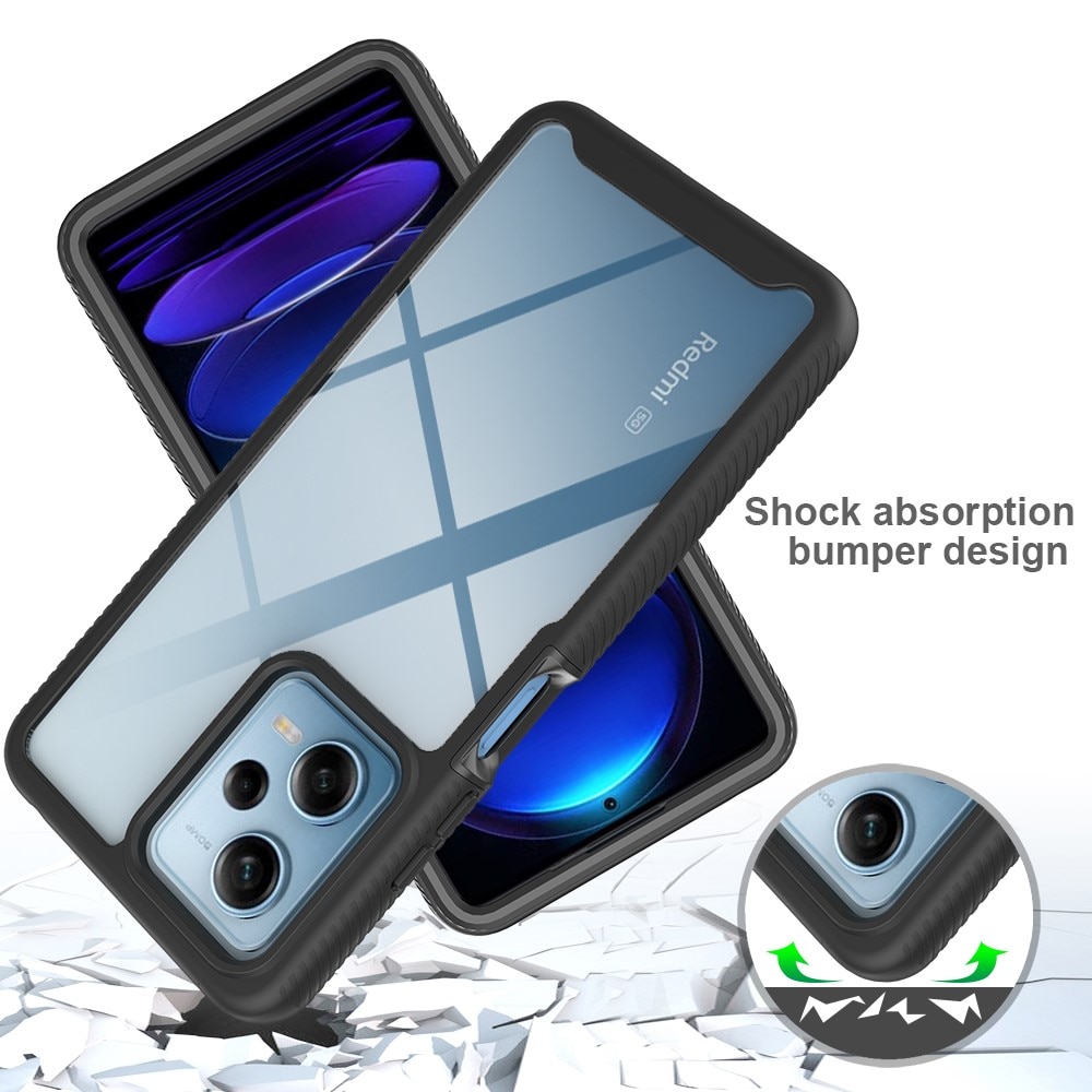 Xiaomi Redmi Note 12 Pro Full Protection Case Schwarz