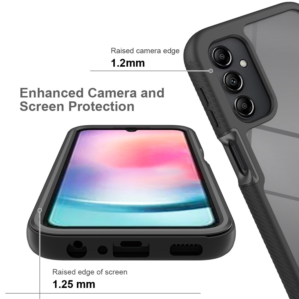 Samsung Galaxy A24 Full Protection Case Schwarz