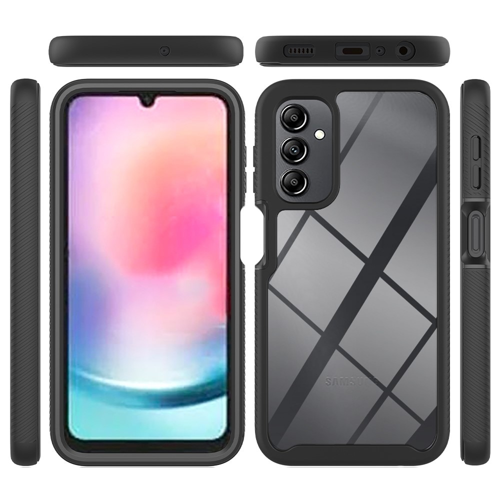 Samsung Galaxy A24 Full Protection Case Schwarz
