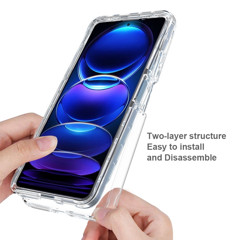 Xiaomi Redmi Note 12 Pro Full Protection Case Transparent