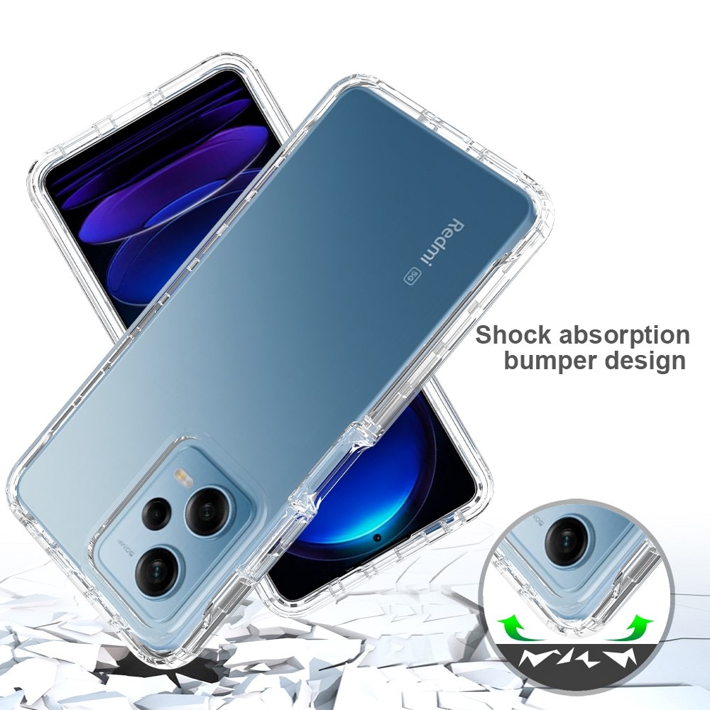 Xiaomi Redmi Note 12 Pro Full Protection Case Transparent