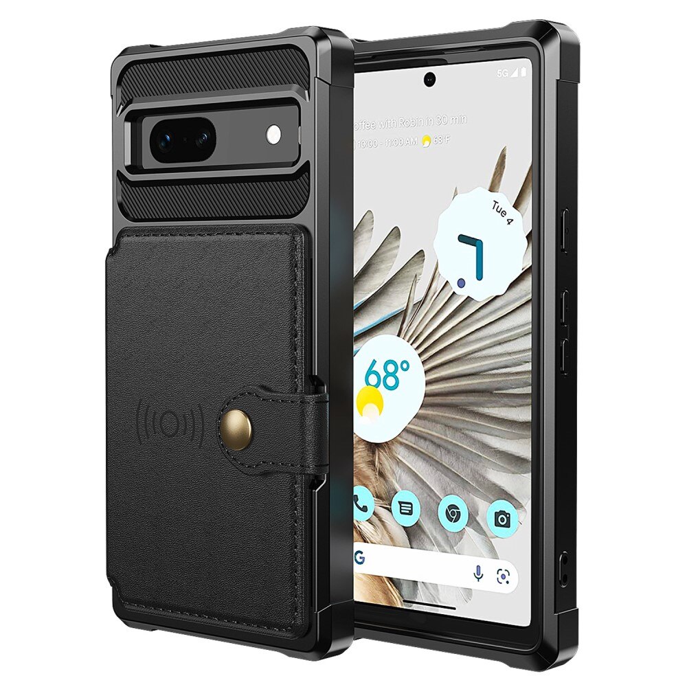 Google Pixel 7a Tough Multi-slot Case schwarz