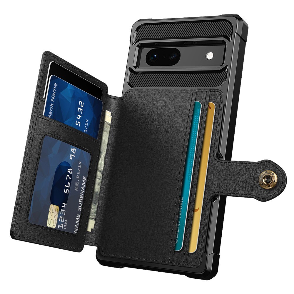 Google Pixel 7a Tough Multi-slot Case schwarz