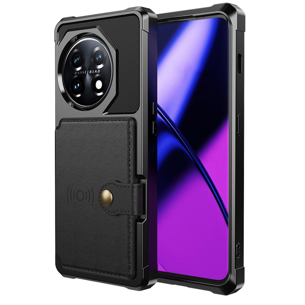  OnePlus 11 Tough Multi-slot Hülle Schwarz