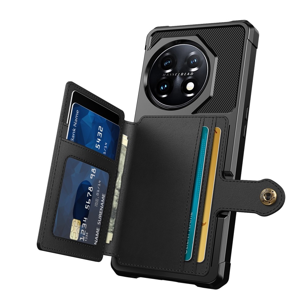  OnePlus 11 Tough Multi-slot Hülle Schwarz