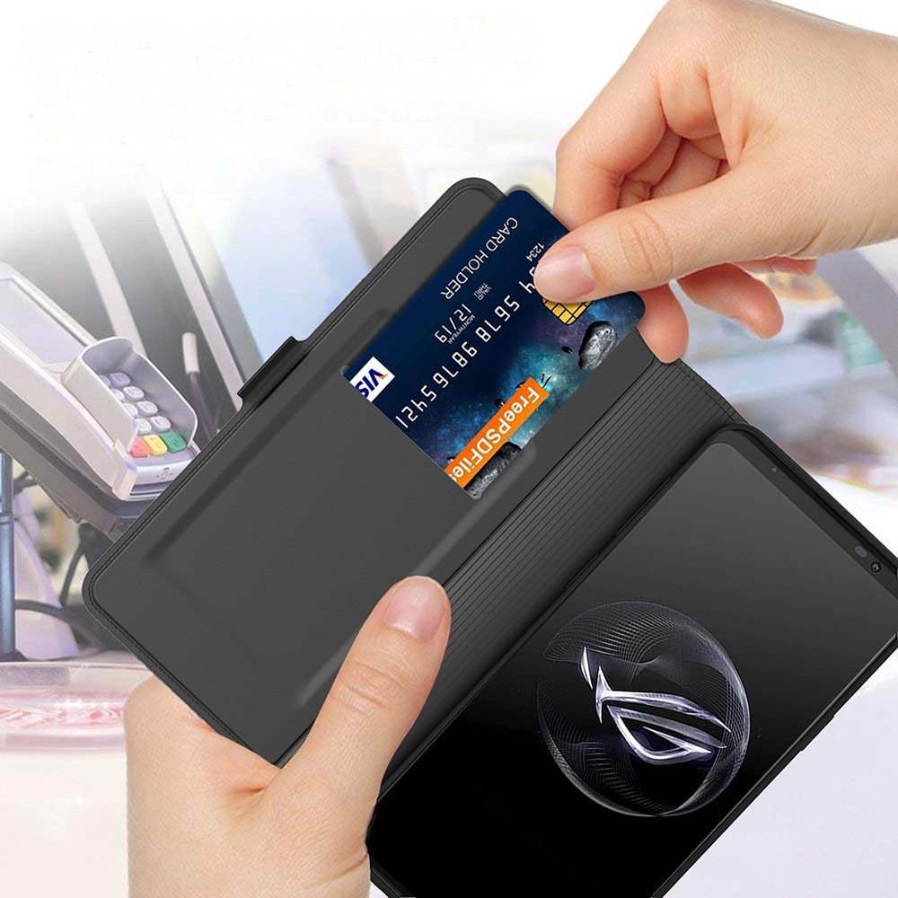 Slim Card Wallet Asus ROG Phone 7 Ultimate schwarz