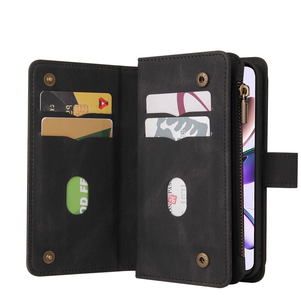 Motorola Moto G23 Leather Multi-Wallet schwarz