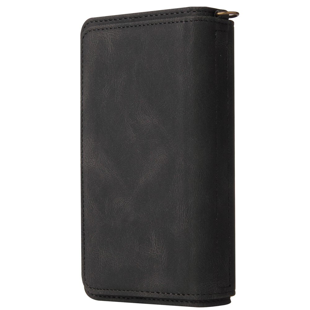 Motorola Moto E13 Leather Multi-Wallet schwarz