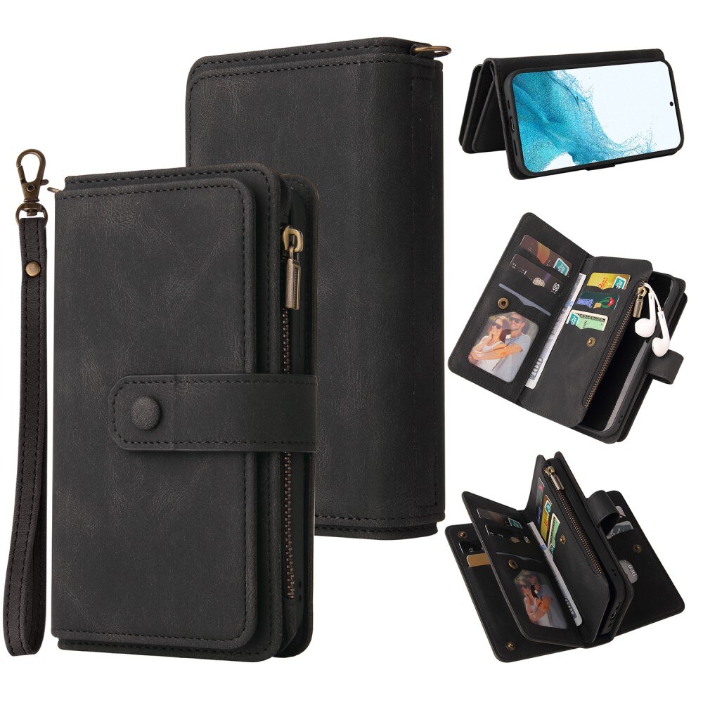 Samsung Galaxy A54 Leather Multi-Wallet schwarz