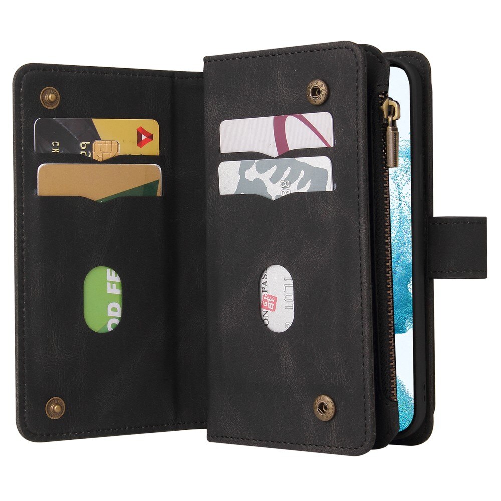 Samsung Galaxy A54 Leather Multi-Wallet schwarz