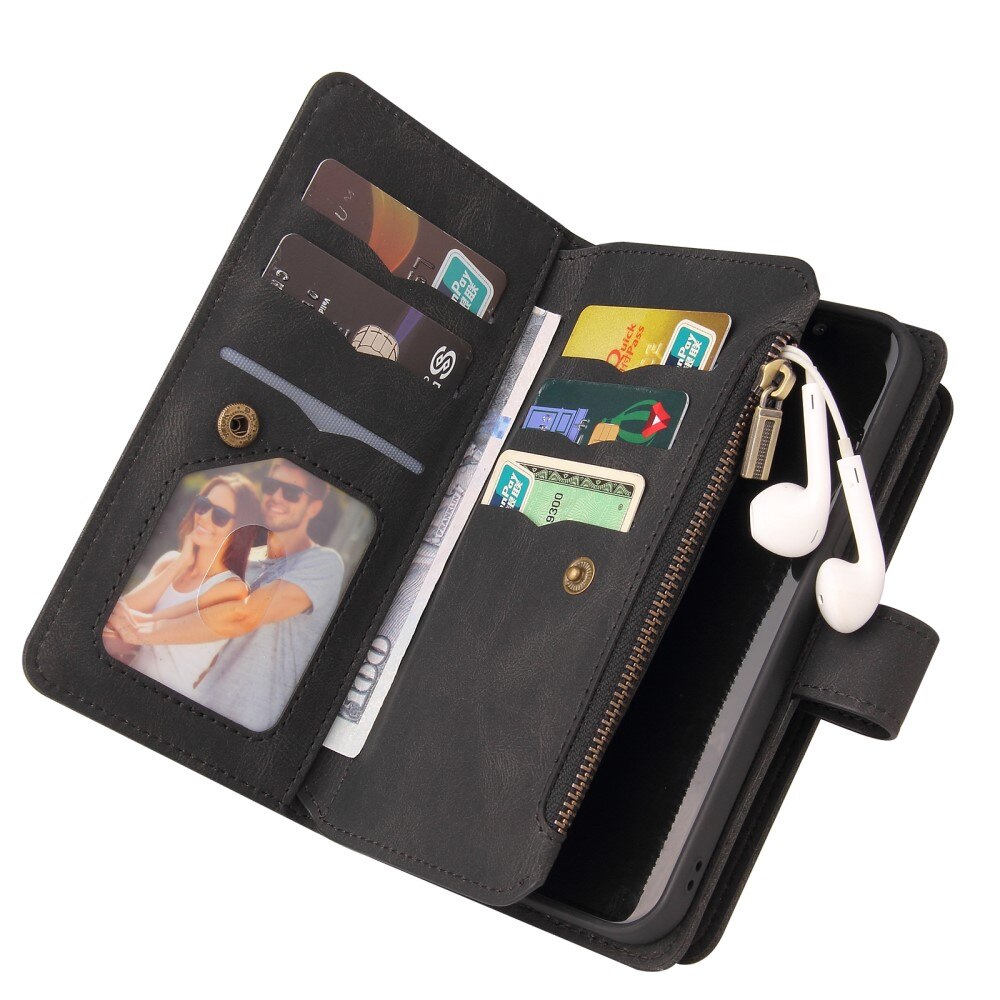 Samsung Galaxy A54 Leather Multi-Wallet schwarz