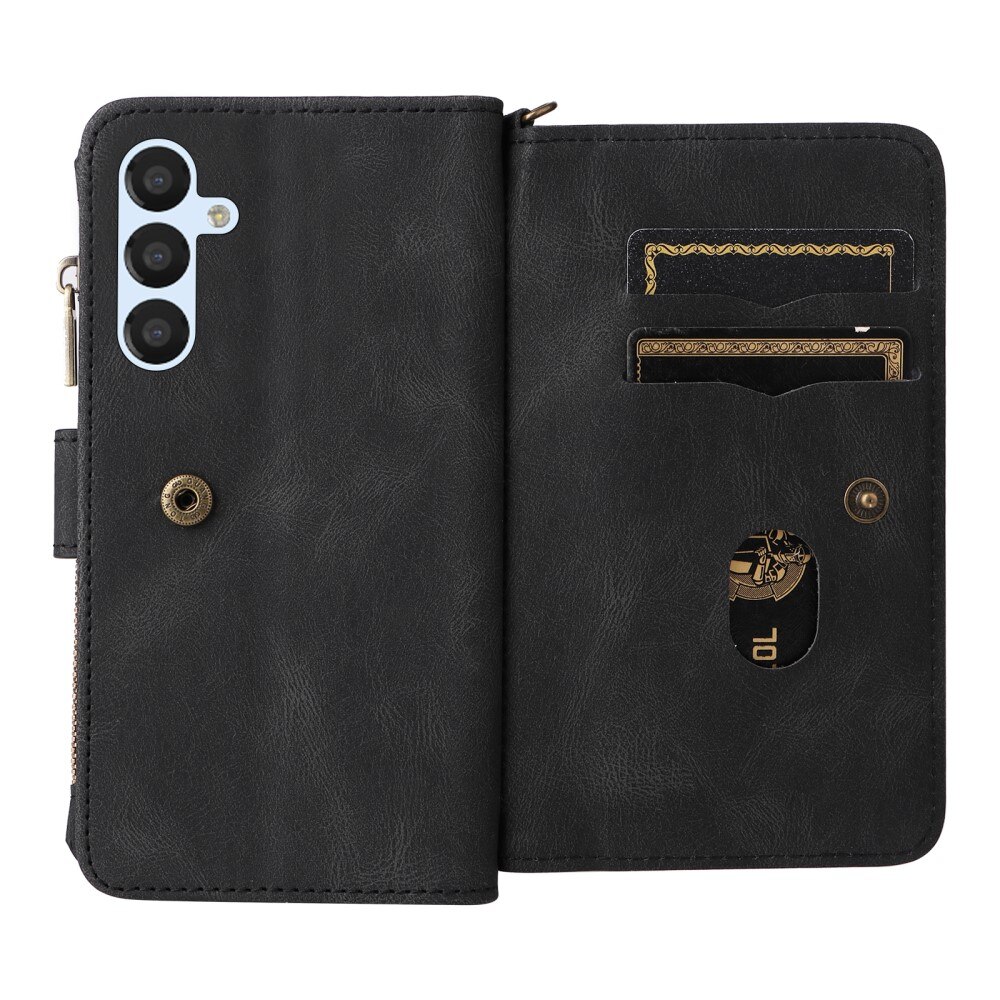 Samsung Galaxy A54 Leather Multi-Wallet schwarz