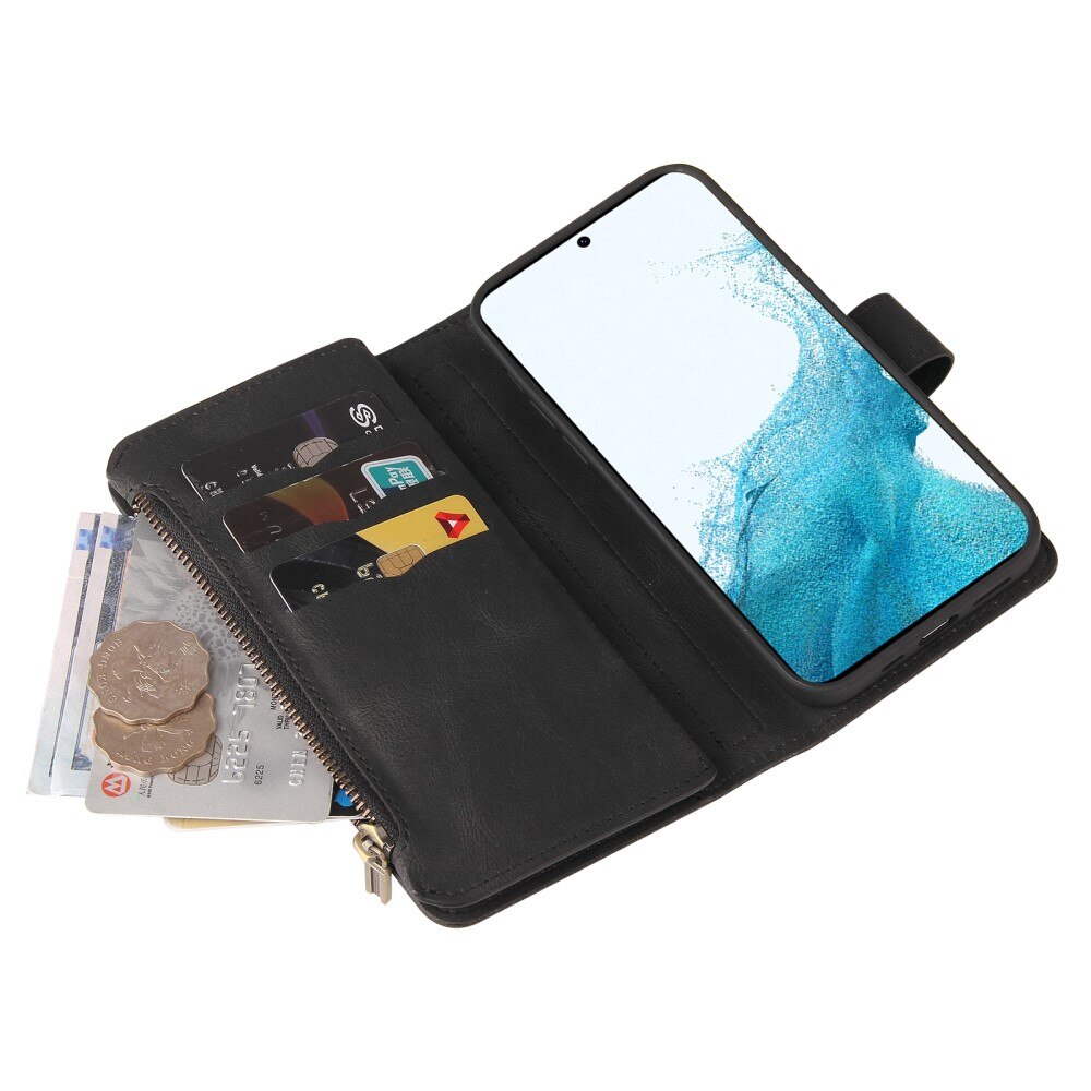 Samsung Galaxy A54 Leather Multi-Wallet schwarz