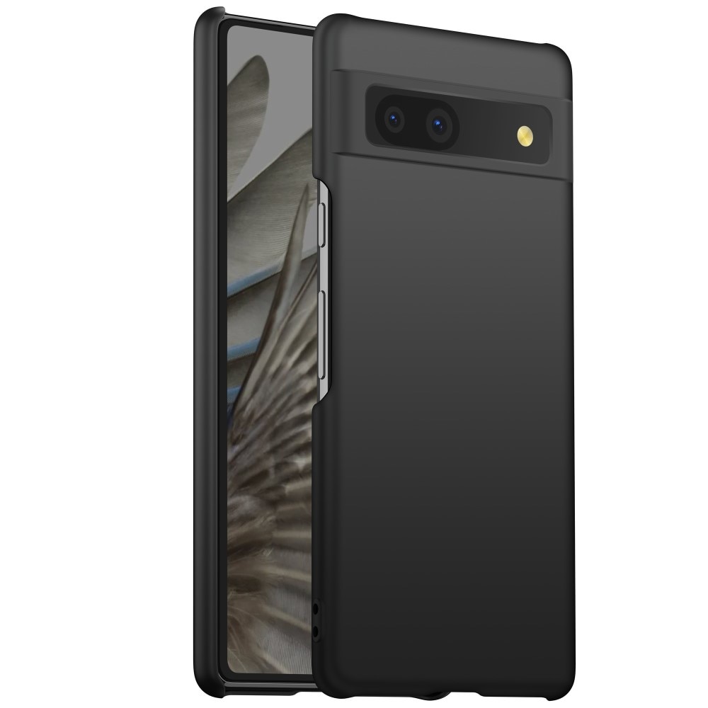 Google Pixel 7a Gummierte Hardcover schwarz