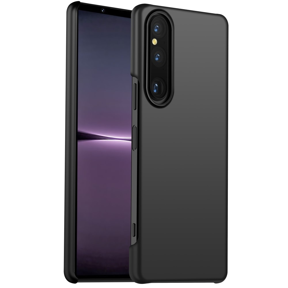 Sony Xperia 1 V Gummierte Hardcover schwarz