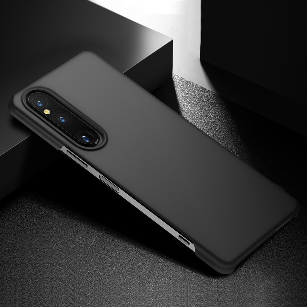 Sony Xperia 1 V Gummierte Hardcover schwarz