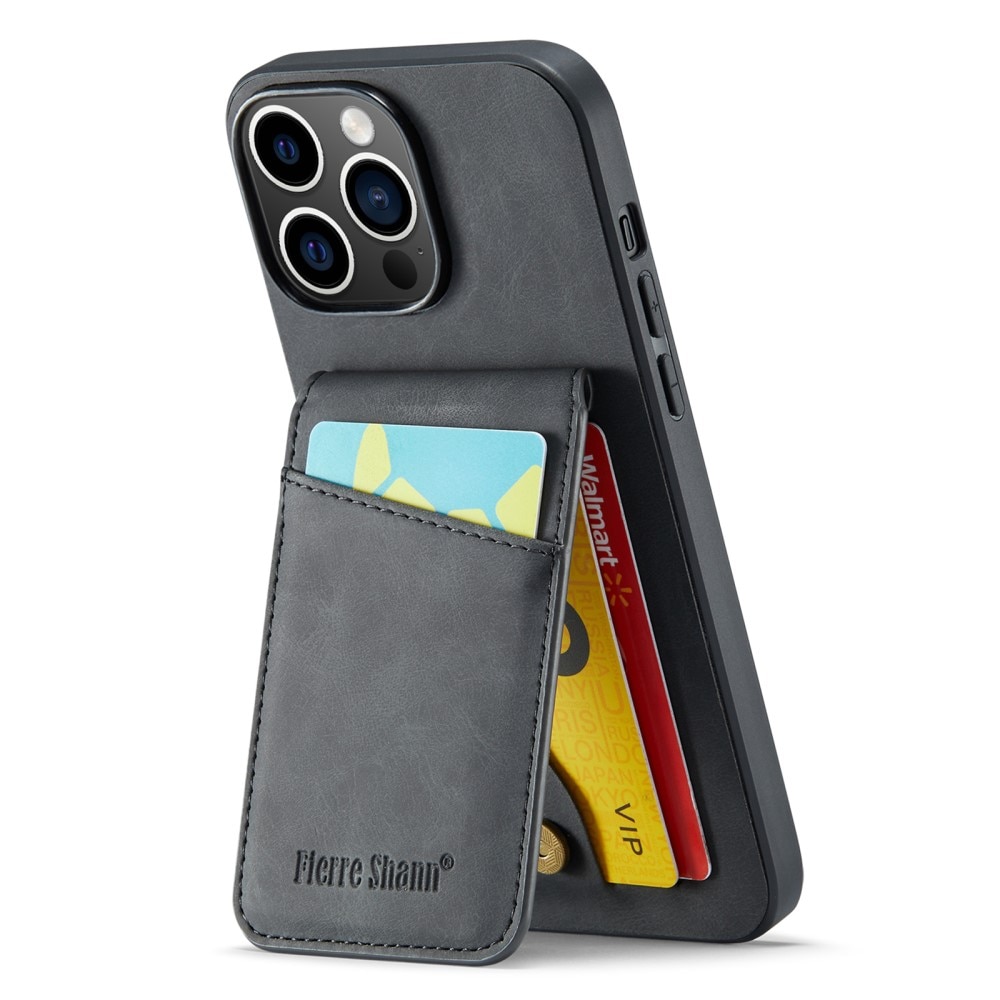 RFID-geschützte Multi-slot Hülle iPhone 14 Pro schwarz