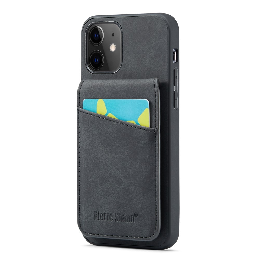 RFID-geschützte Multi-slot Hülle iPhone 12/12 Pro schwarz