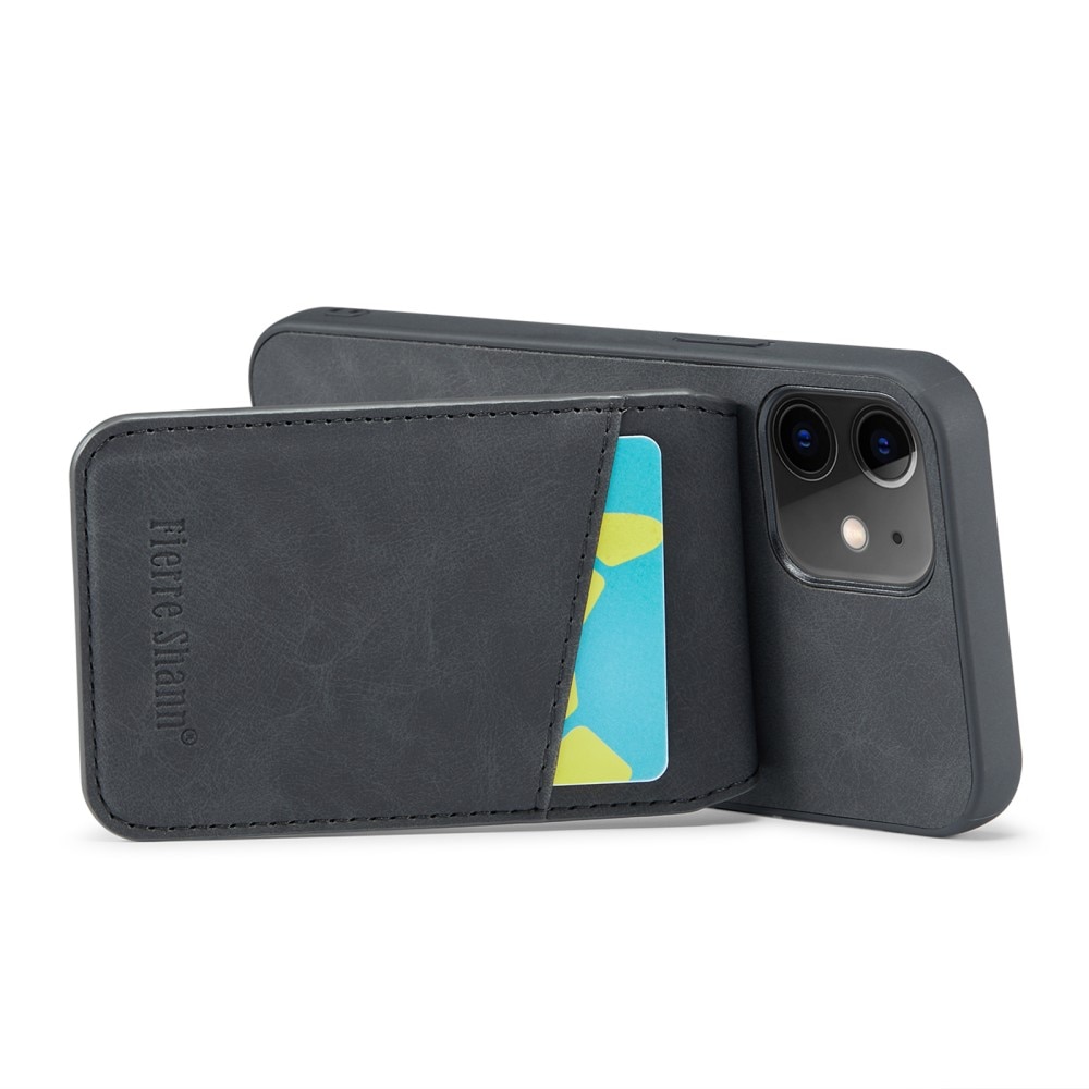 RFID-geschützte Multi-slot Hülle iPhone 12/12 Pro schwarz