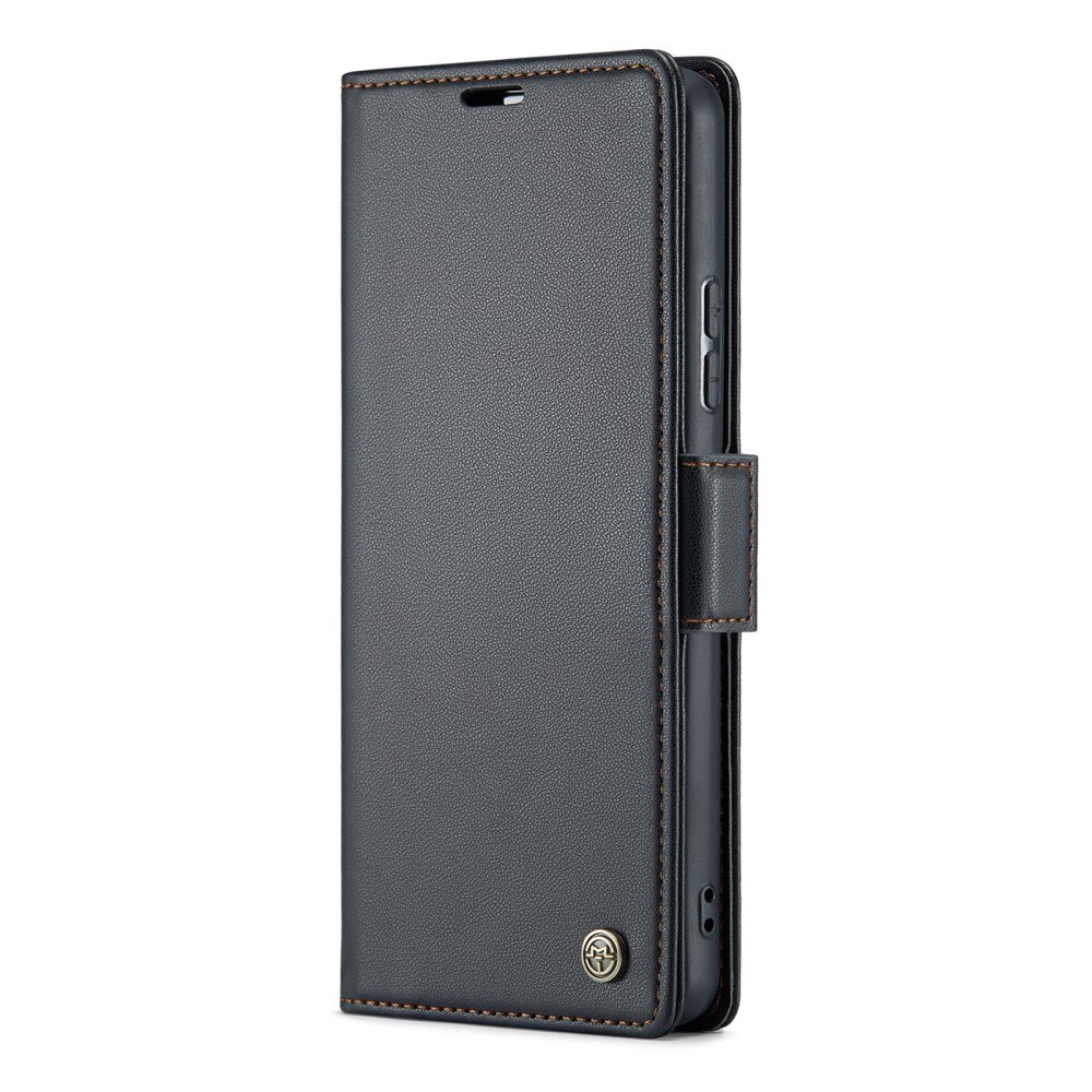 RFID-geschützte Slim Portemonnaie-Hülle Samsung Galaxy A54 Schwarz