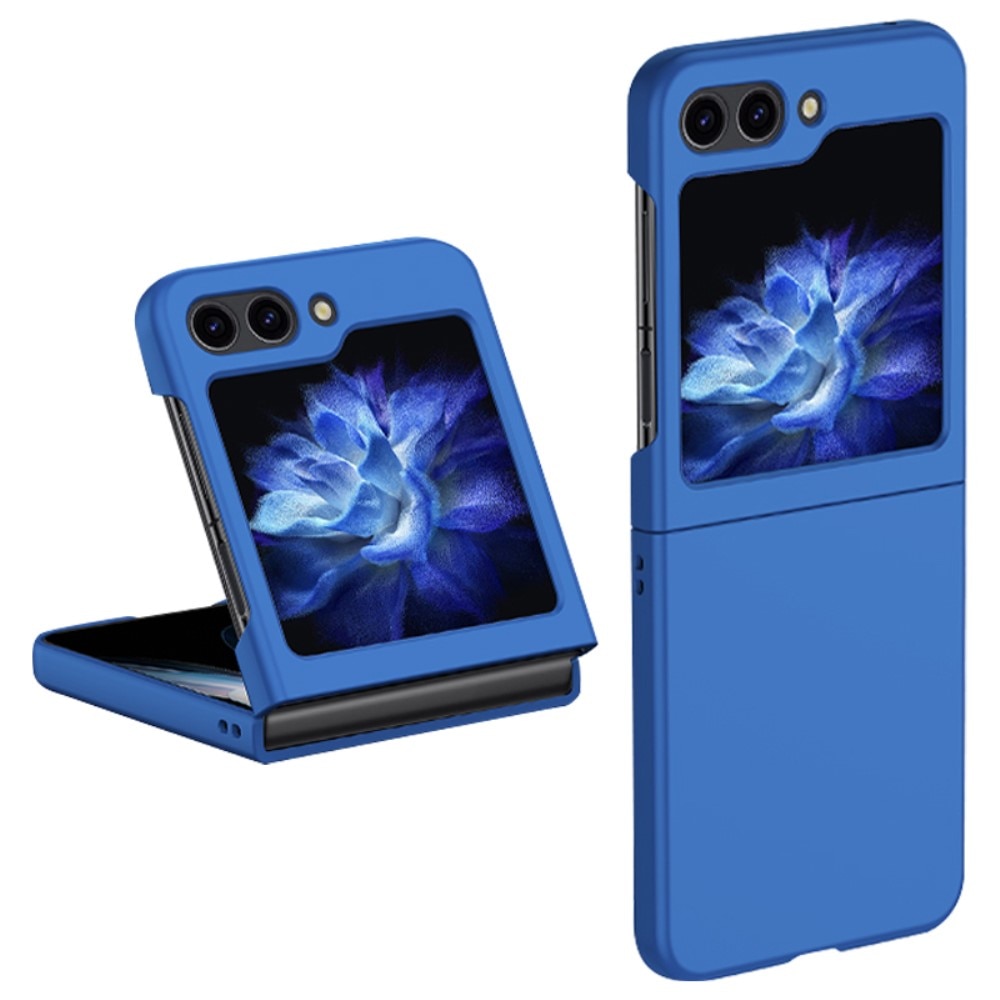 Samsung Galaxy Z Flip 5 Gummierte Hardcover blau