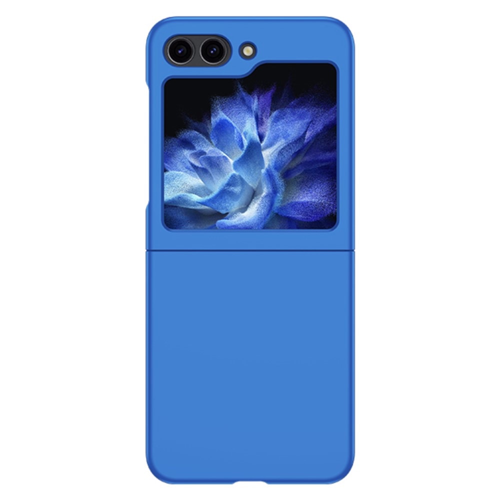 Samsung Galaxy Z Flip 5 Gummierte Hardcover blau