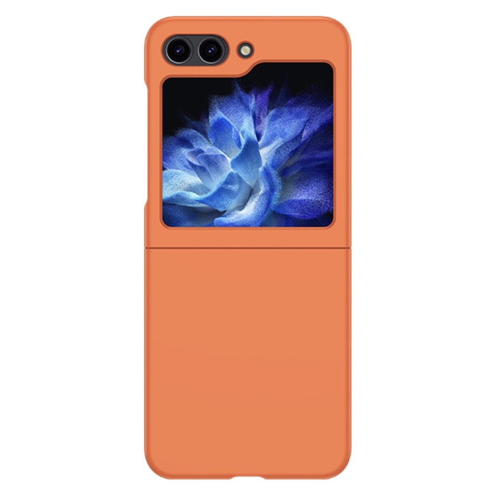 Samsung Galaxy Z Flip 5 Gummierte Hardcover orange