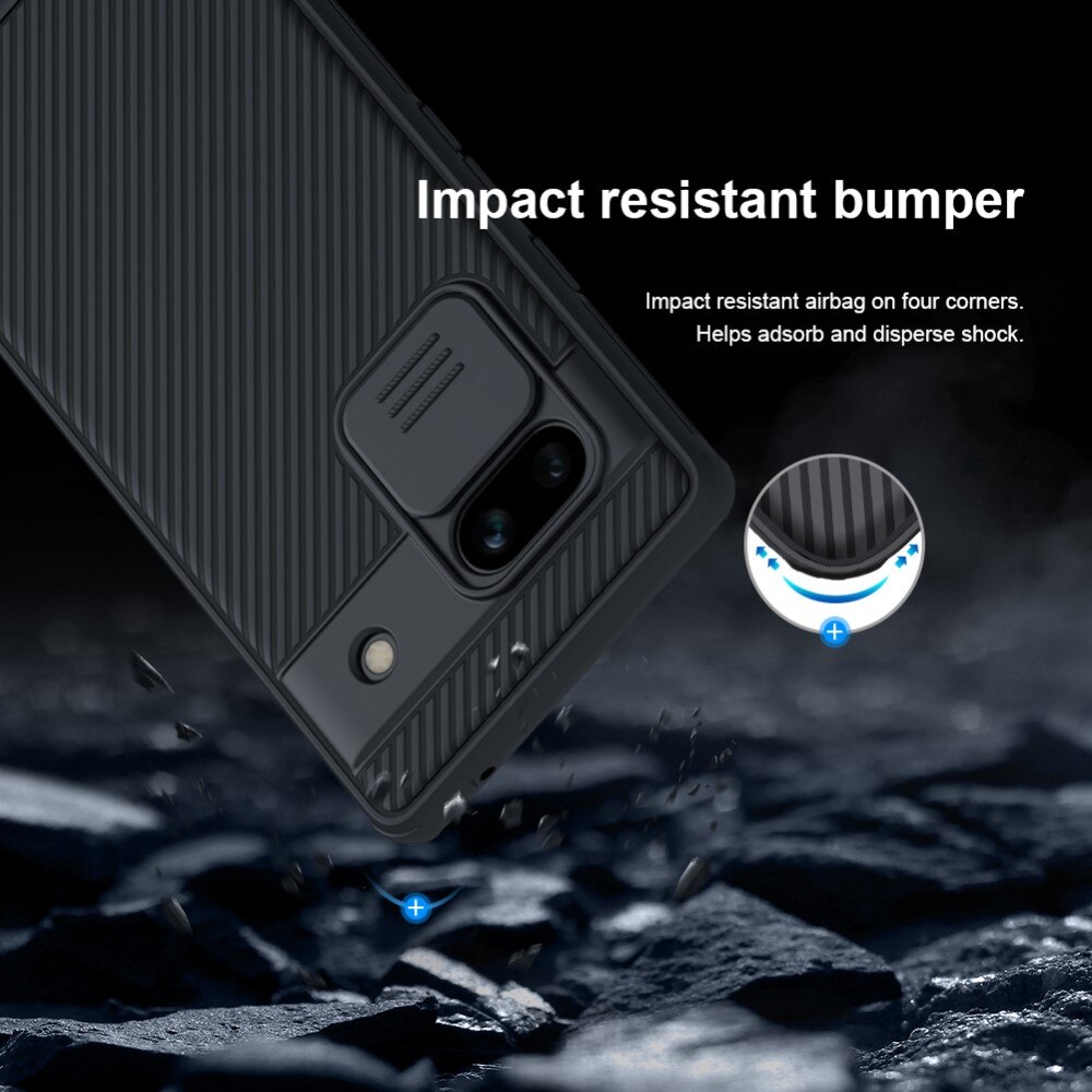 CamShield Hülle Google Pixel 7a Schwarz