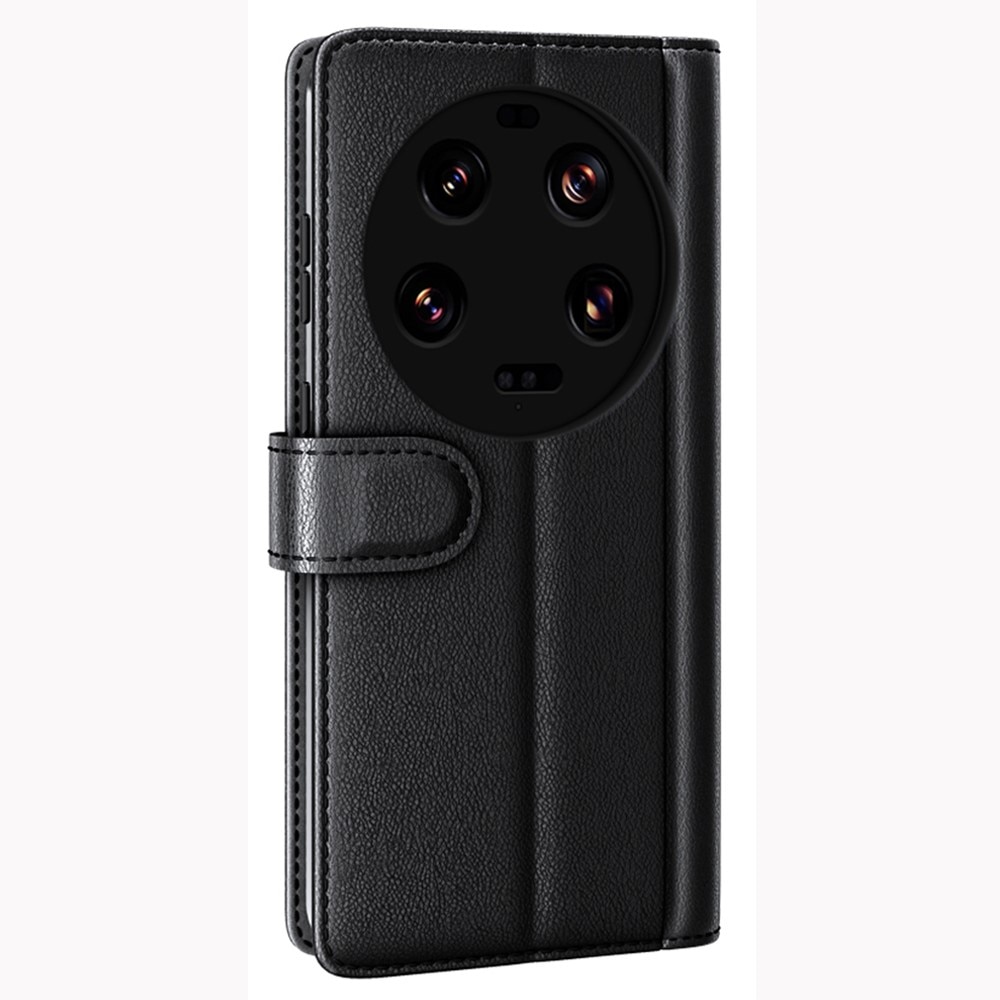 Xiaomi 13 Ultra Echtlederhülle Schwarz
