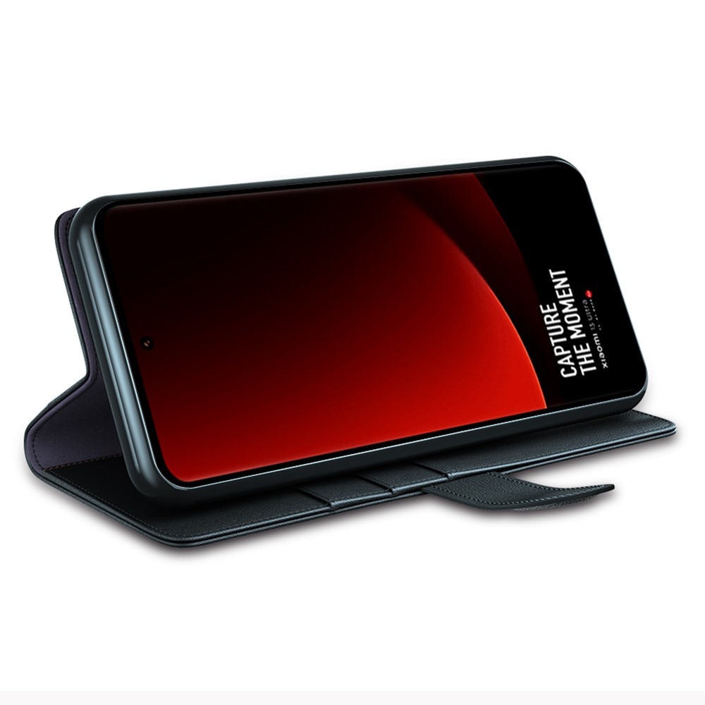 Xiaomi 13 Ultra Echtlederhülle Schwarz
