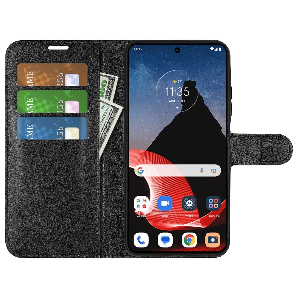 Motorola ThinkPhone Handytasche Schwarz