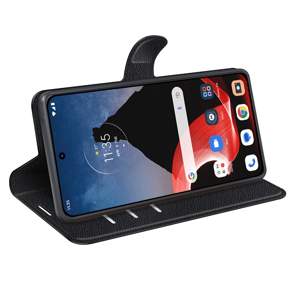 Motorola ThinkPhone Handytasche Schwarz