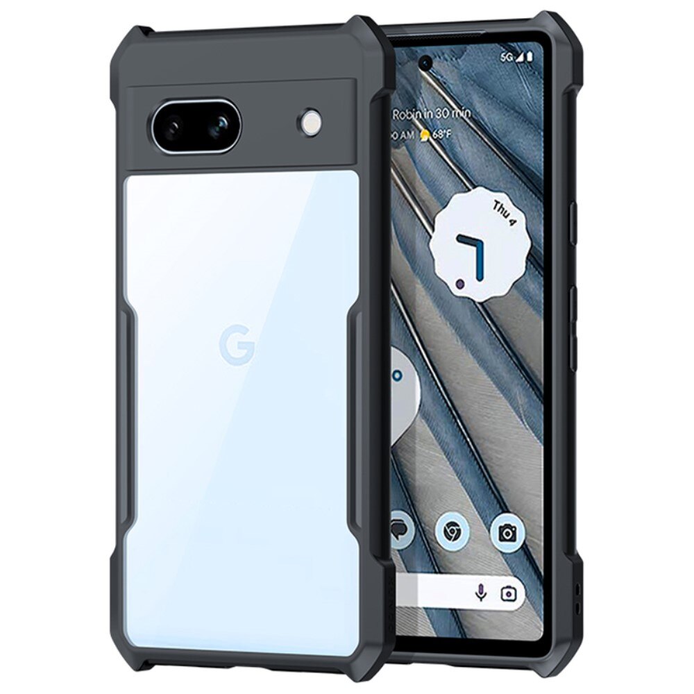 Google Pixel 7a Hybrid-Hülle Bumper schwarz