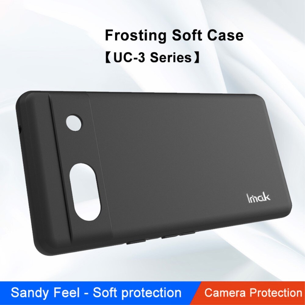 Frosted TPU Case Google Pixel 7a schwarz