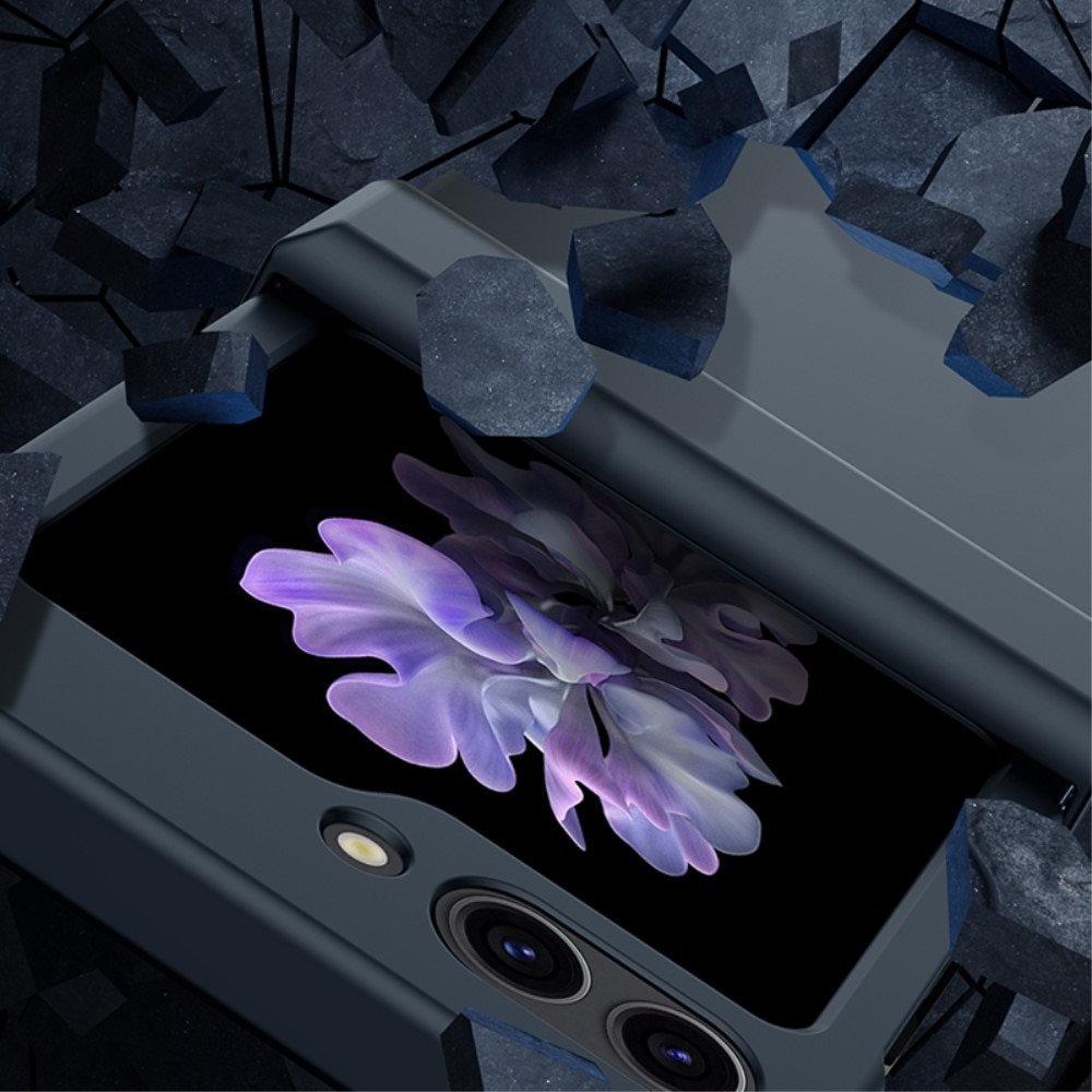 Samsung Galaxy Z Flip 5 Gummierte Hardcover Hinge Protection lila