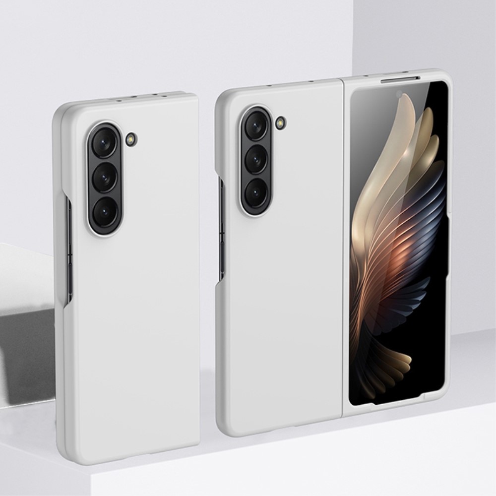 Samsung Galaxy Z Fold 5 Gummierte Hardcover weiß