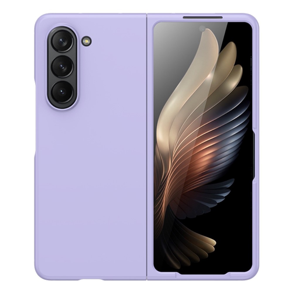 Samsung Galaxy Z Fold 5 Gummierte Hardcover lila