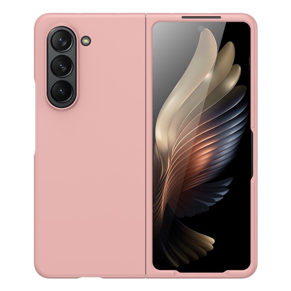 Samsung Galaxy Z Fold 5 Gummierte Hardcover rosa